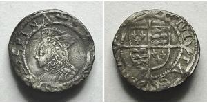 1 Penny 英格兰王国 銀 Elizabeth I (1533-1603)