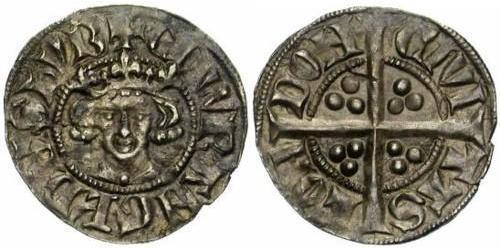 1 Penny 英格兰王国 銀 Edward I (1239 - 1307)
