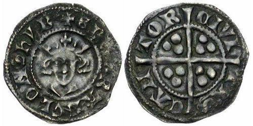 1 Penny 英格兰王国 銀 Edward I (1239 - 1307)