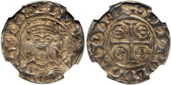 1 Penny 英格兰王国 銀 威廉一世 (英格兰) (1028 - 1087)