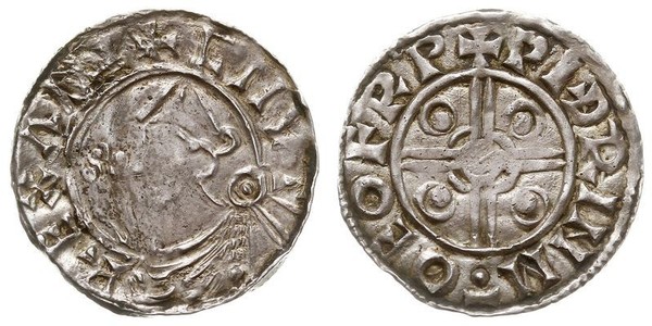1 Penny 英格兰王国 銀 Cnut (985 -1035)