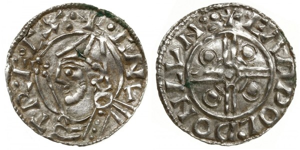 1 Penny 英格兰王国 銀 Cnut (985 -1035)