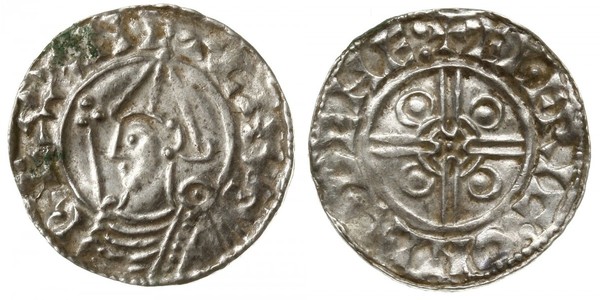 1 Penny 英格兰王国 銀 Cnut (985 -1035)