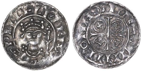 1 Penny 英格兰王国 銀 威廉一世 (英格兰) (1028 - 1087)