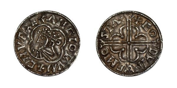 1 Penny 英格兰王国 銀 Cnut (985 -1035)