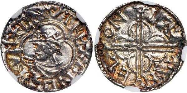 1 Penny 英格兰王国 銀 Cnut (985 -1035)
