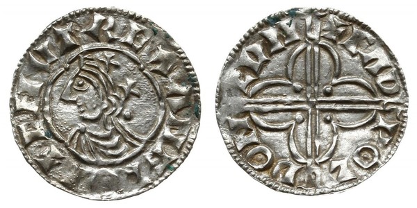 1 Penny 英格兰王国 銀 Cnut (985 -1035)