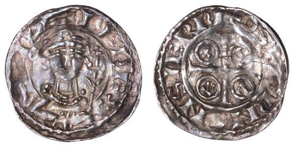 1 Penny 英格兰王国 銀 威廉一世 (英格兰) (1028 - 1087)