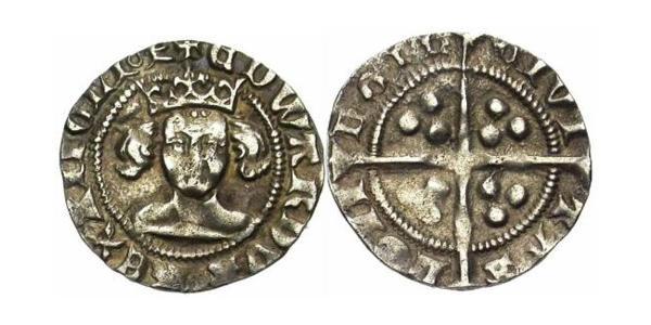 1 Penny 英格兰王国 銀 爱德华三世 (英格兰) (1312-1377)