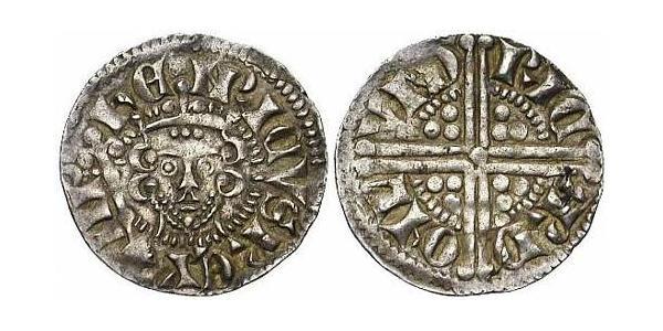 1 Penny 英格兰王国 銀 亨利三世 (英格兰) (1207 - 1272)