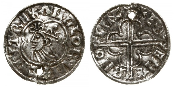 1 Penny 英格兰王国 銀 Cnut (985 -1035)