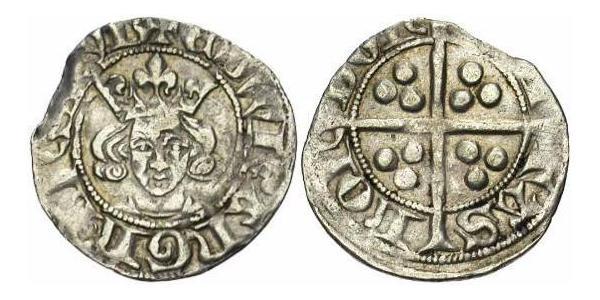 1 Penny 英格兰王国 銀 爱德华三世 (英格兰) (1312-1377)
