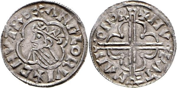 1 Penny 英格兰王国 銀 Cnut (985 -1035)