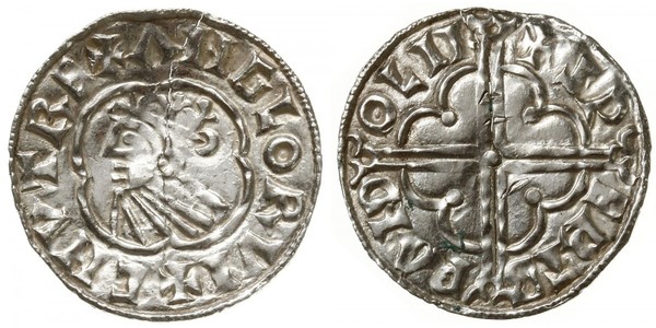 1 Penny 英格兰王国 銀 Cnut (985 -1035)