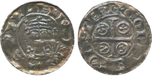 1 Penny 英格兰王国 銀 威廉一世 (英格兰) (1028 - 1087)