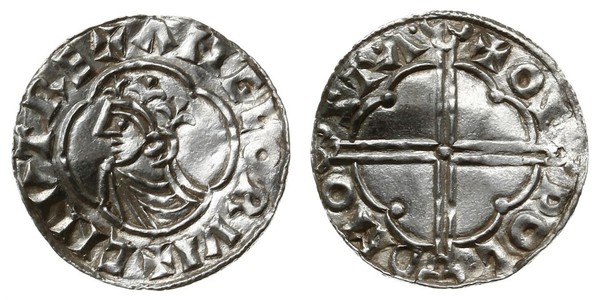 1 Penny 英格兰王国 銀 Cnut (985 -1035)
