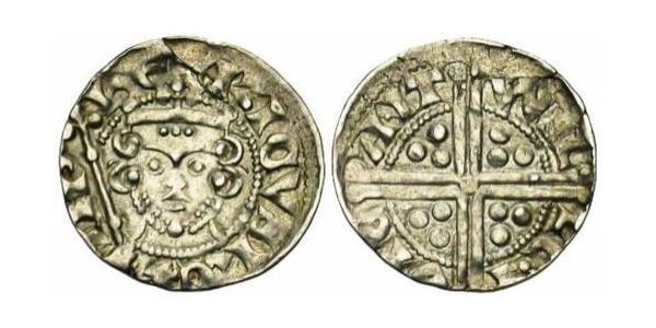 1 Penny 英格兰王国 銀 亨利三世 (英格兰) (1207 - 1272)