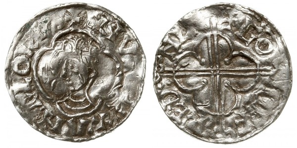 1 Penny 英格兰王国 銀 Cnut (985 -1035)