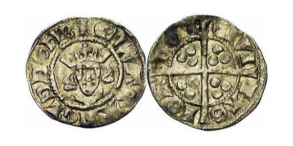 1 Penny 英格兰王国 銀 Edward I (1239 - 1307)