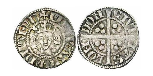 1 Penny 英格兰王国 銀 Edward I (1239 - 1307)
