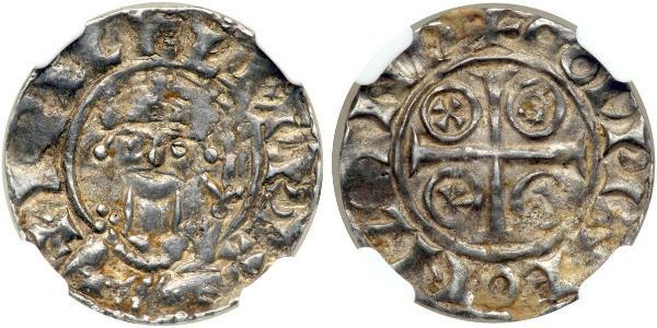 1 Penny 英格兰王国 銀 威廉一世 (英格兰) (1028 - 1087)