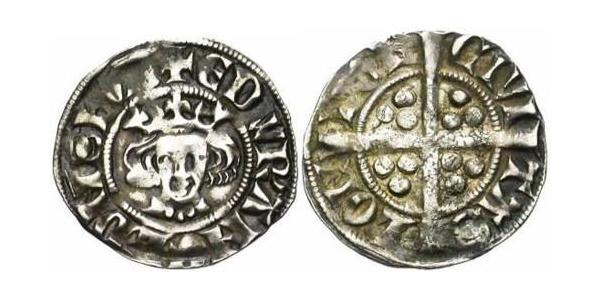 1 Penny 英格兰王国 銀 Edward I (1239 - 1307)
