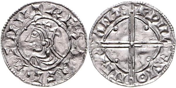 1 Penny 英格兰王国 銀 Cnut (985 -1035)