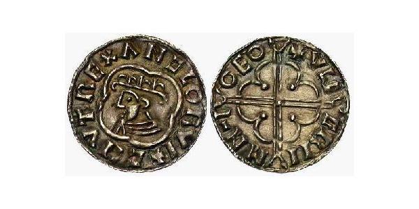 1 Penny 英格兰王国 銀 Cnut (985 -1035)