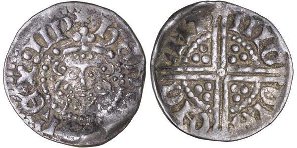 1 Penny 英格兰王国 銀 亨利三世 (英格兰) (1207 - 1272)