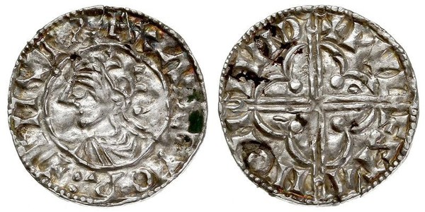 1 Penny 英格兰王国 銀 Cnut (985 -1035)