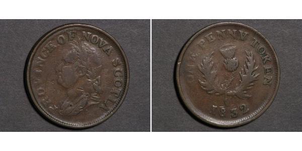 1 Penny 加拿大 銅 
