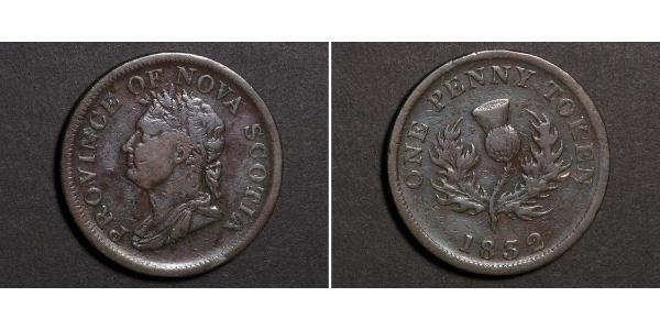1 Penny 加拿大 銅 