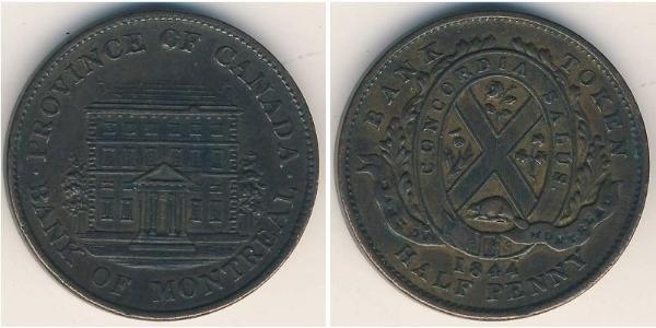 1 Penny 加拿大 銅 