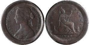 1 Penny 大不列颠及爱尔兰联合王国 (1801 - 1922) 銅 维多利亚 (英国君主)