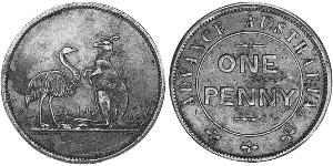 1 Penny 澳大利亚 銅 