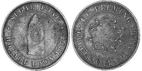 1 Penny 澳大利亚 銅 