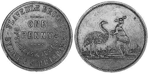 1 Penny 澳大利亚 銅 