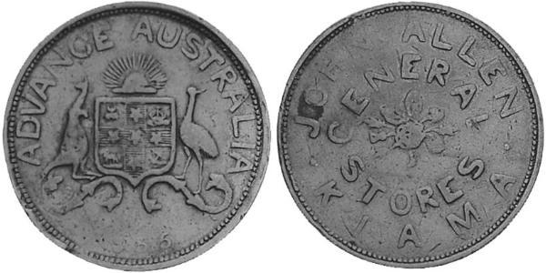 1 Penny 澳大利亚 銅 