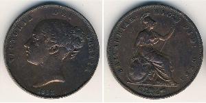 1 Penny 英国 銅 