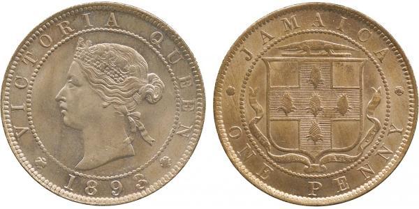 1 Penny 牙买加 銅/镍 维多利亚 (英国君主)
