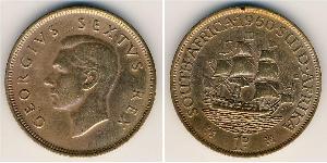 1 Penny South Africa 青铜 乔治六世 (1895-1952)