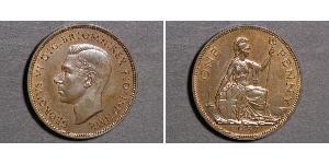 1 Penny United Kingdom (1922-) 青铜 乔治六世 (1895-1952)