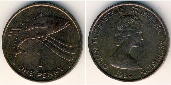 1 Penny 圣赫勒拿岛 青铜 