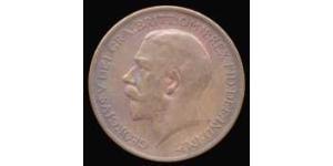 1 Penny 大不列颠及爱尔兰联合王国 (1801 - 1922) 青铜 乔治五世  (1865-1936)
