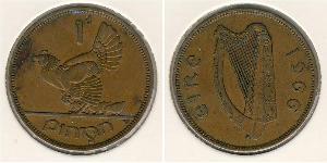 1 Penny 爱尔兰共和国 青铜 