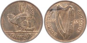 1 Penny 爱尔兰共和国 青铜 