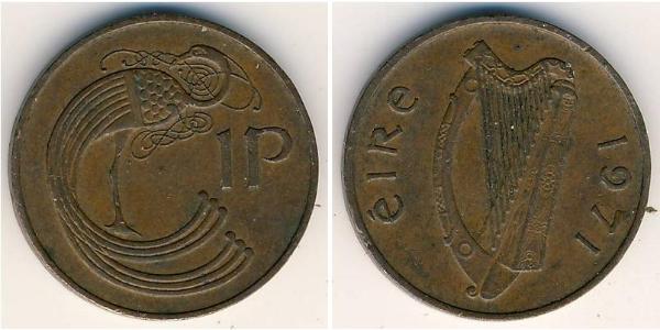 1 Penny 爱尔兰共和国 青铜 