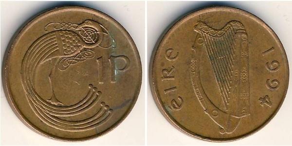 1 Penny 爱尔兰共和国 青铜 
