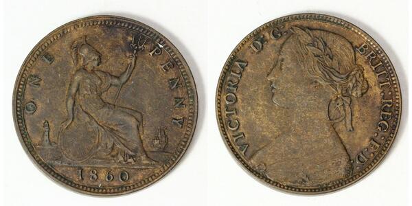 1 Penny 英国 青铜 