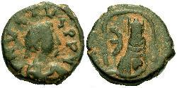 1 Pentanummium Byzantinisches Reich (330-1453) Bronze Justin I (450-527)